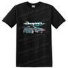 Supra Car Graphic T Shirt Cool Sports Car Racing Design Tee for Auto Lovers
