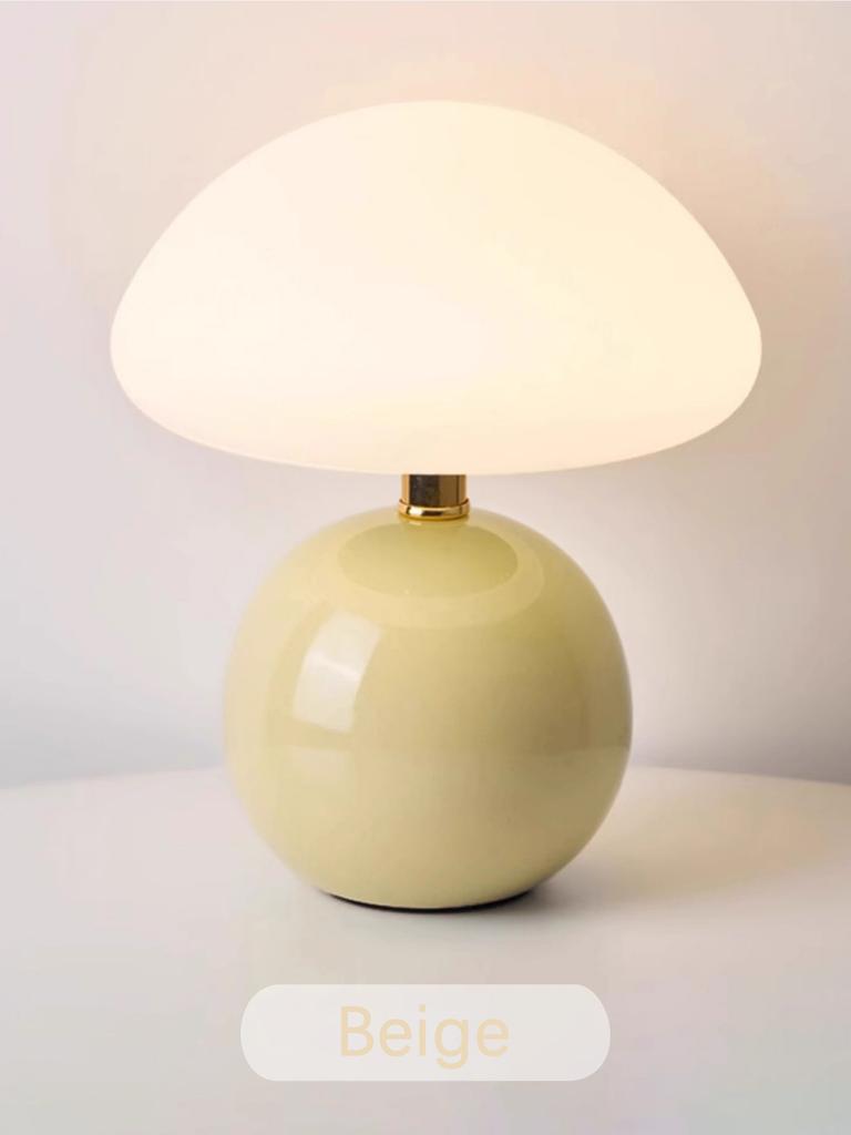 Mushroom Lamp Table Lamp Bedroom Desk Bedside Small Lamps Living Room Night Stands Mushroom Decor Modern Mid Century Lamps