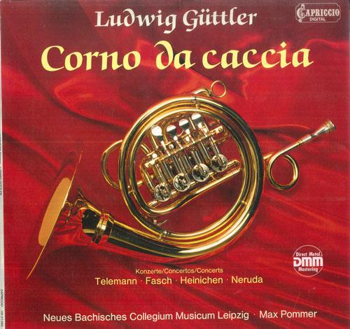 

LP Record LUDWIG GUTTLER, MAX POMMER, NEUES B - Corno Da Caccia CD27050 CAPRICCIO 1984 Germany Classical Used