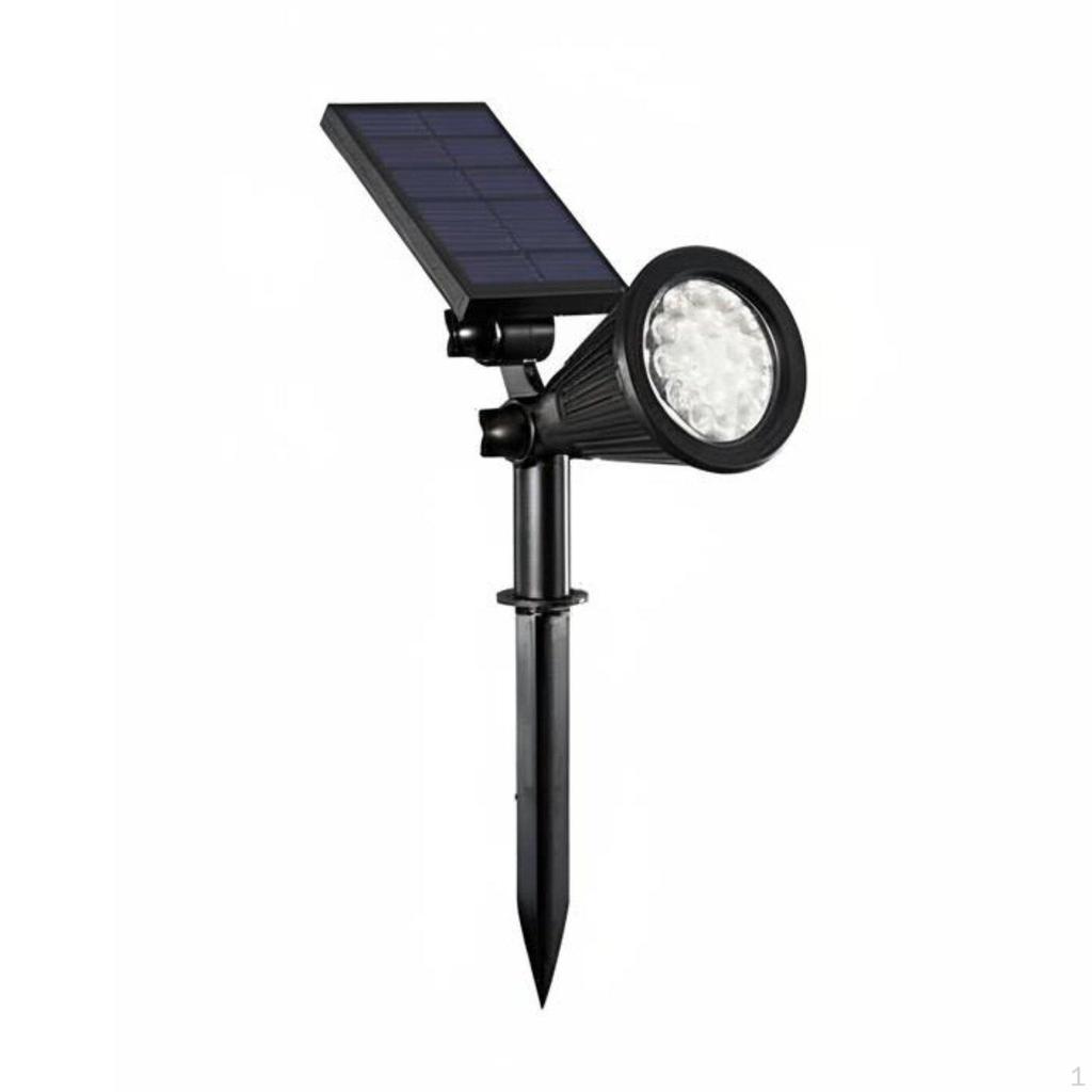 Solar Tree Spotlight, High Brightness, Waterproof, Garden Yard Decorative Lighting 18 Beads