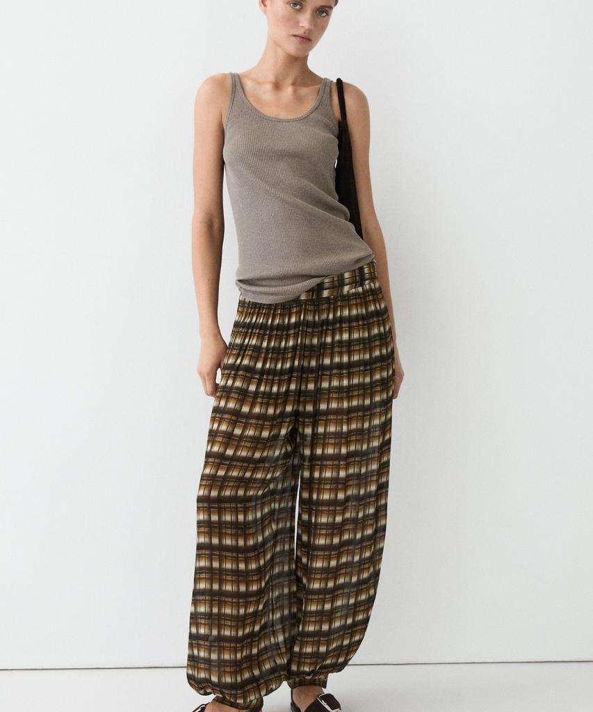 Masimodutti Fluid Sarouel Pants