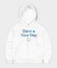 Rk Good Day White Hoodie
