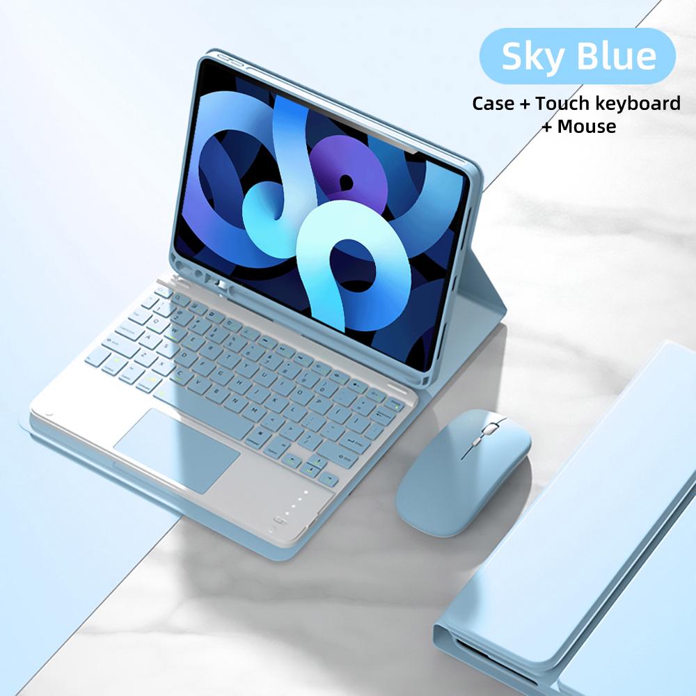 For iPad Air 4th 10.9" A2072 A2316 A2324 A2325 Keyboard Case for iPad Air 5th 10.9" A2588 A2589 A2591 Case