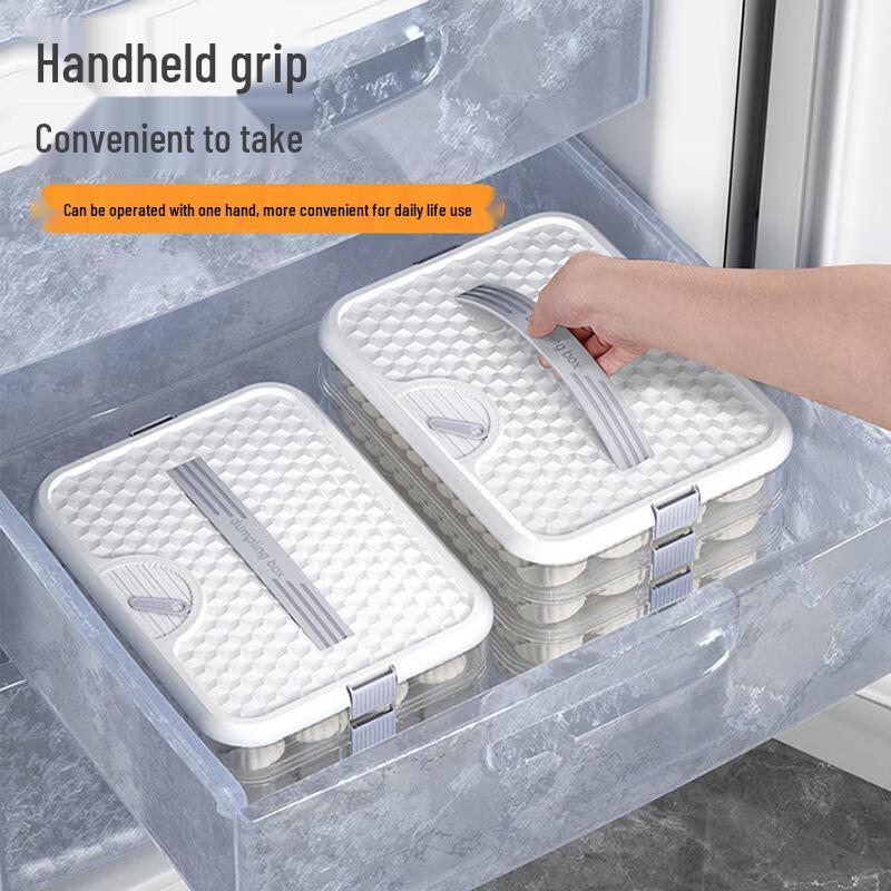 Boîte de conservation MinNai pour raviolis et wontons au congélateur