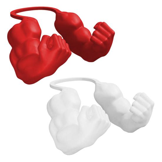 2Pcs Cat Muscular Arm Costume Cat Neck Arm with Muscle 3D Printed Superhero Cosplay Pet Spoof Toy Funny Cat Photo Prop Accessory