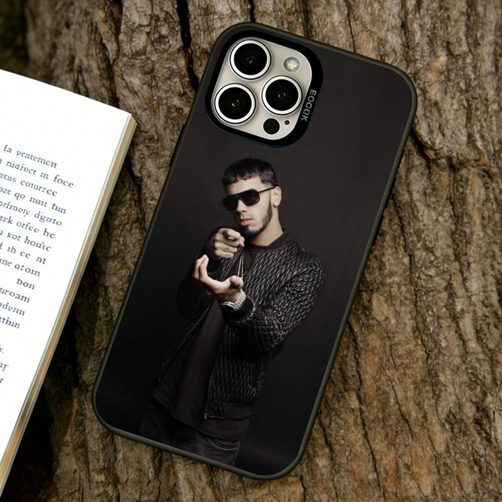Anuel AA Phone Case For iPhone 17,16,15,14,13,12,11 Plus,Pro Max,XS,Colorful Silver Phone case Funda Cover