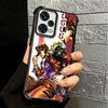 JoJo Adventure Anime Desgin Soft Phone Case For Xiaomi Redmi Note 14 15 Pro Plus 13 12 11S 11T 5G 10 9S 9 Plating Anti-Fall Fund