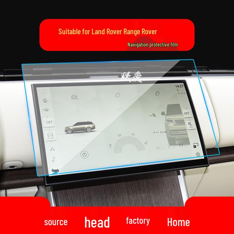 Tempered Film Protective Patch for Land Rover Range Rover Sport Navigation Panel - Fits 25 Models
