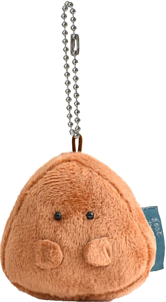 

Ippinsha Gyutto Жареный талисман на гриле, плюшевая мини-цепочка, подарок 47035 Onigiri-san Onigiri-san