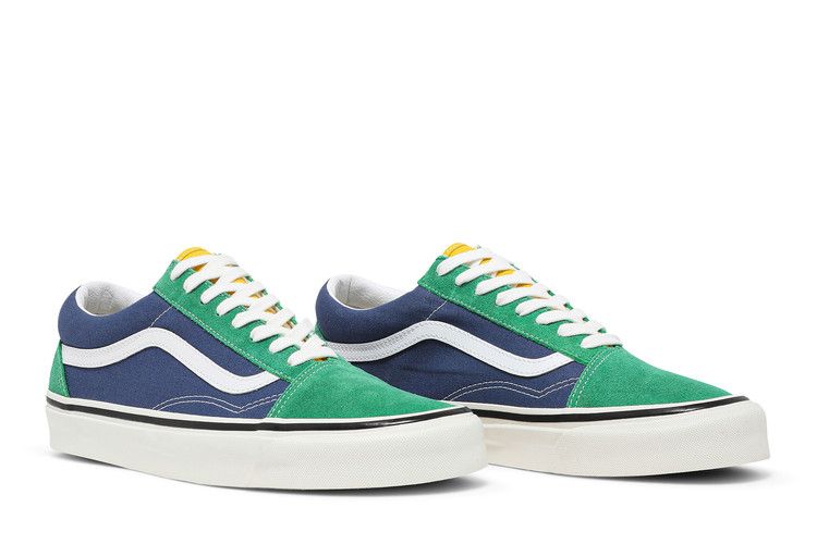Vans Old Skool 36 DX Anaheim Factory Emerald Navy