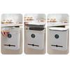 Wall Mounted Hanging Trash Bin with Sliding Lid Anti-odor Organization Box Accessory for Indoor Outdoor Traveling