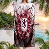 Aston Villa Football Beach Towel Soft Microfiber Summer Towel Quick Dry Absorbent Towel for Beach Swimming Pool Travel