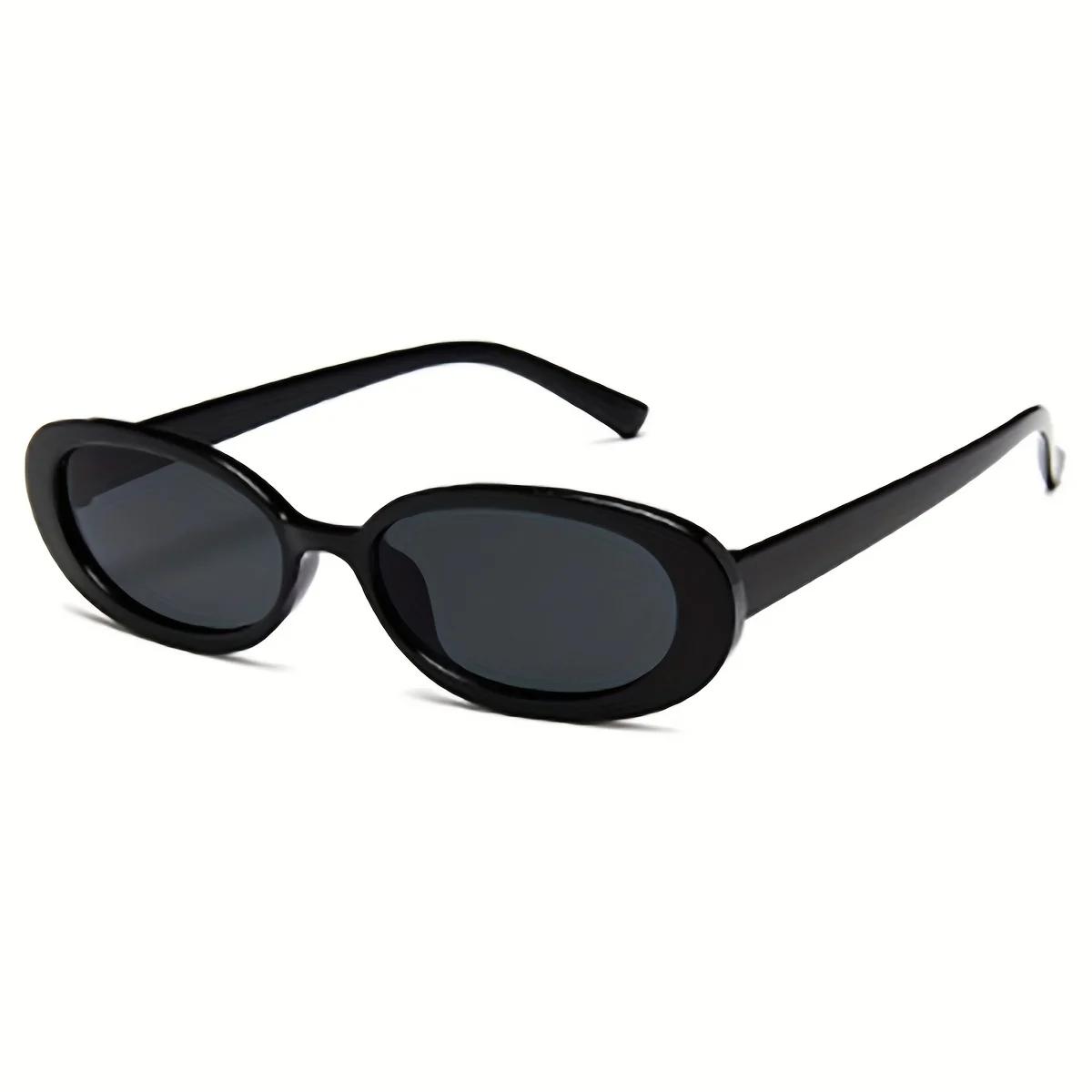 

1 шт. Вінтажні Овальні Сонцезахисні Окуляри Жіночі Люксовий Бренд Дизайнерські Маленькі Овальні Сонцезахисні Окуляри Ретро Чорні Червоні Окуляри жіночі Захисні Окуляри