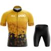 2026 Poc Fahrrad Set Fahrrad Team Kurzarm Trikot Ciclismo Männer Radtrikot Sommer Atmungsaktiv Fahrrad Kleidung Set