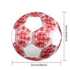 England Nationalmannschaft Fußballlogo Größe 5 Fußball, Maschinengenähtes PVC, Langlebig & Hoher Rückprall, für Alle Altersgruppen geeignet, Fanartikel, Spiele & Außenbereich.