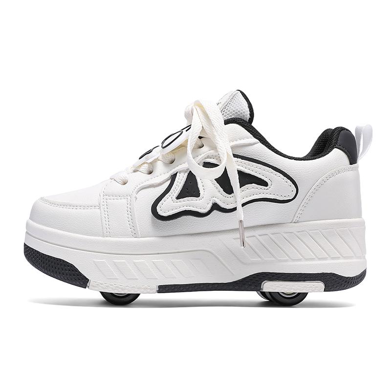 29-40 Children's Four Wheel Sports Boots Roller Skating Removable Student Skating Shoes Sports Shoes