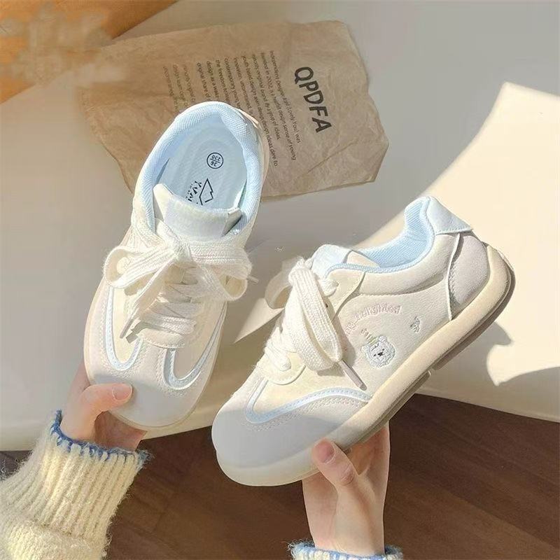Spring new student board shoes ins moral training shoes chic shoes platform