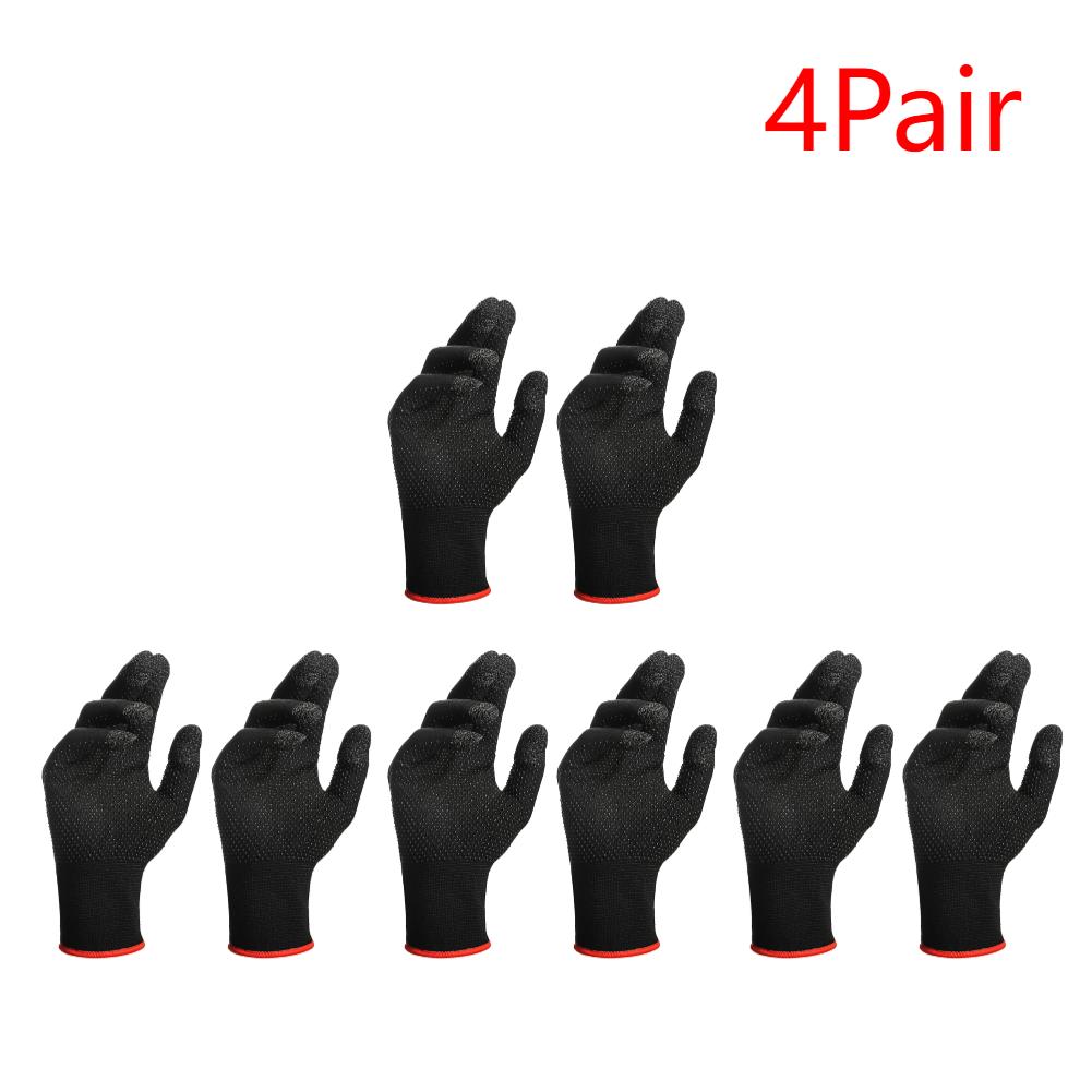 1-10 Paar Unisex Anti-Rutsch Touchscreen-Handschuhe Atmungsaktiv Schweißableitend Gestrickte Thermohandschuhe Motorradhandschuhe Sport Vollfinger