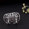 Silver Therapy Arthritis Ring – Handmade Adjustable Joint Support Splint, Thumb Relief Jewelry