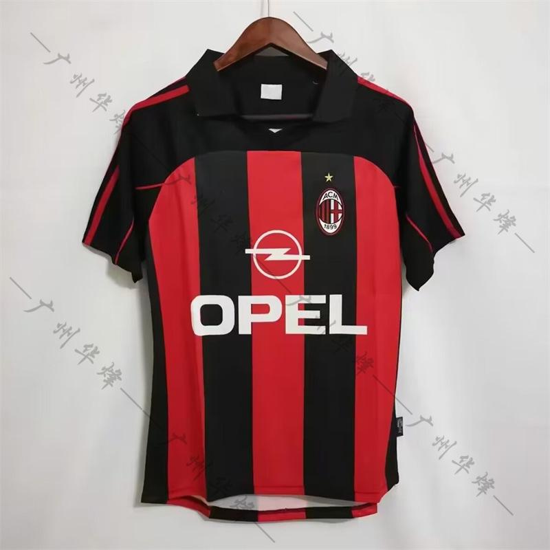 AC Shirt Vintage 1998 2006 07 Home and Away Kakamaldini Van Basten Football Shirt