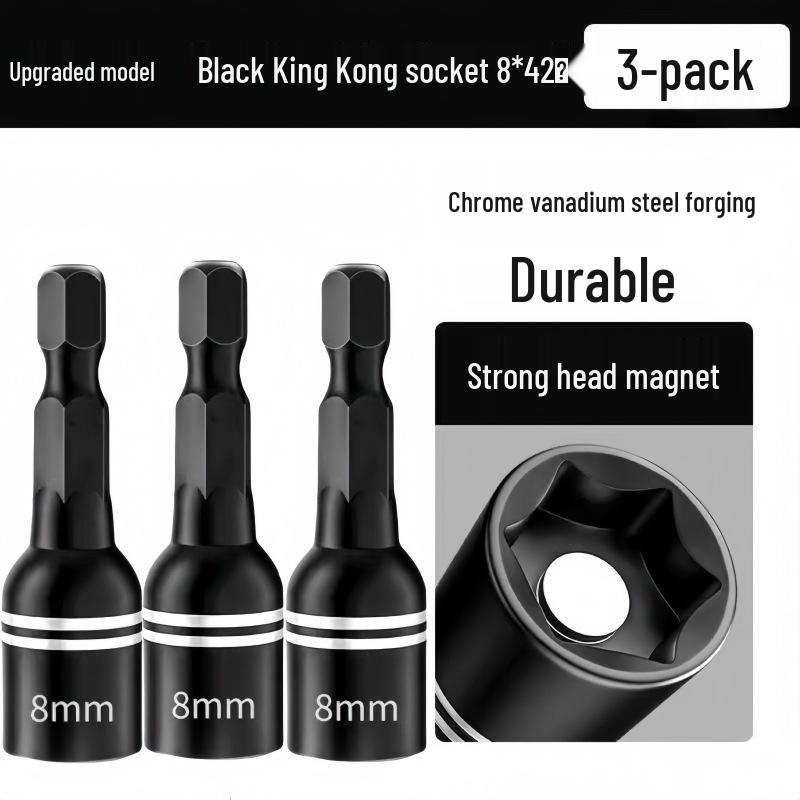 High-Strength Hexagonal Dovetail Magnetic Drill Bit with Wafer Head Screw Socket