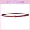 Womens Leather Belt With Square Buckle For Casual And Formal Wear