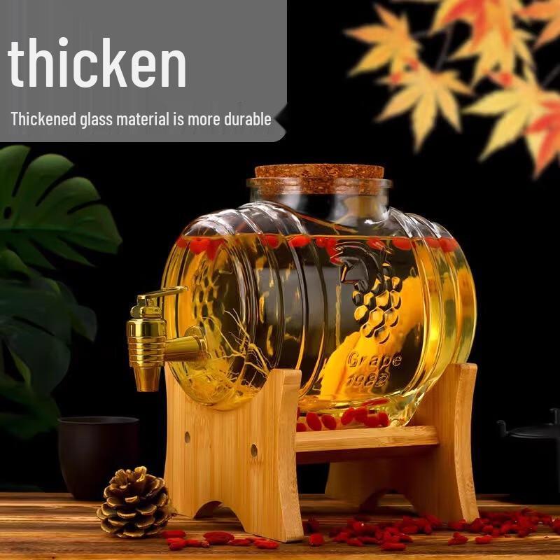 Homeglen Glass Fermentation Jar with Tap
