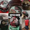 Uchoose Baseballová čepice Helma Motocykl Vintage Retro Helmy Summer Open Face Scooter Cruiser Chopper Gangster DS Muži Ženy Kid