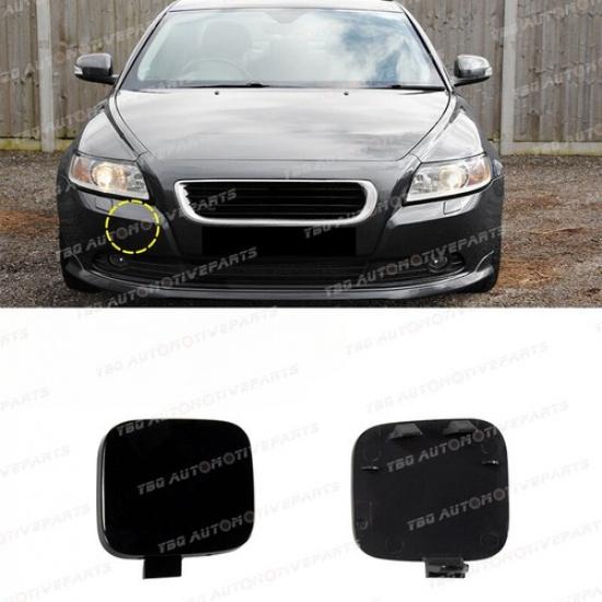 

Заглушка отвору для буксирного гака переднього бампера Для Volvo S40 2008-2011 39886277 Ebony black 482 Passenger