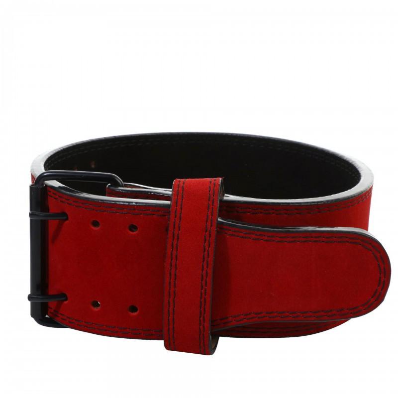 Fitness Hard-drawn Squat Waist Belt Weightlifting Body Sports Strength Lifting Protector red