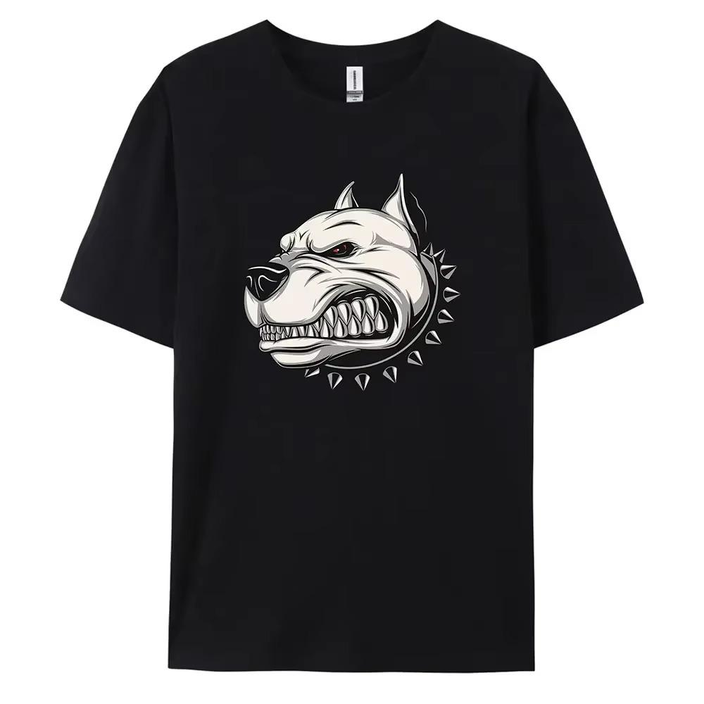 

DogHead Летний предмет первой необходимости: Футболка из чистого хлопка с короткими рукавами и круглым вырезом XXXXXL чёрный