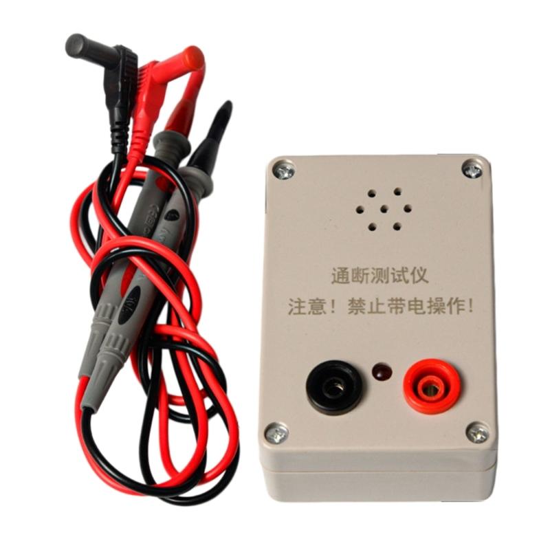 Plastic 20mA Circuit Tester Tool With Audible Alarm And Visual Indicators For Electrical Diagnostics Quick Fault Finding