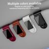 Stable Car Sunglasses Clip Shock-proof Card Ticket Holder Portable Car Sunglasses Holder  Sun Visor