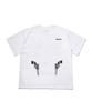 THANKS MESSIA Archive Revolver Tshirt-White