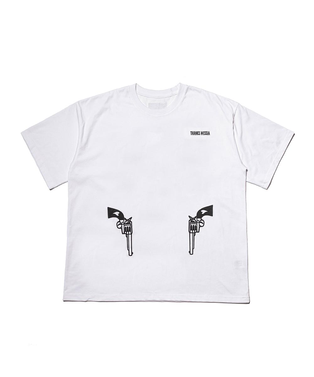 Thanks Messiah Archive Revolver Tshirt-White White/Free