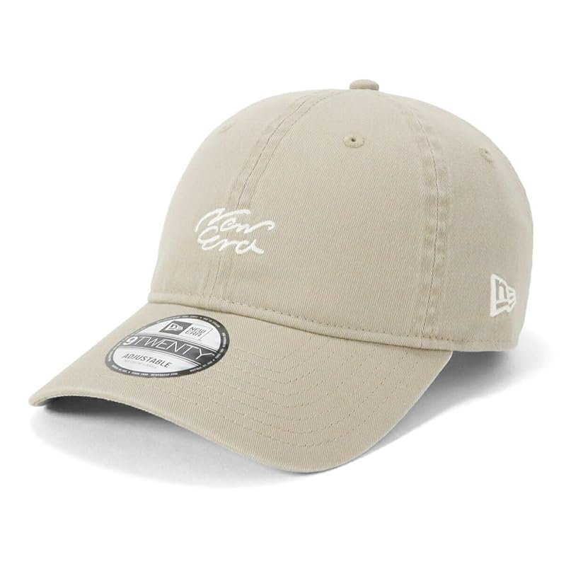 

[New Era] cap 9TWENTY handwritten logo pebble M/L 920ES HANDWRITTEN PEB 14388735 NER36C1766