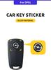 Metal Car Key Badge Emblem Replacement Auto Key Stickers For Opel Corsa Astra Mokka Grandland X Insignia Zafira Vivaro Combo