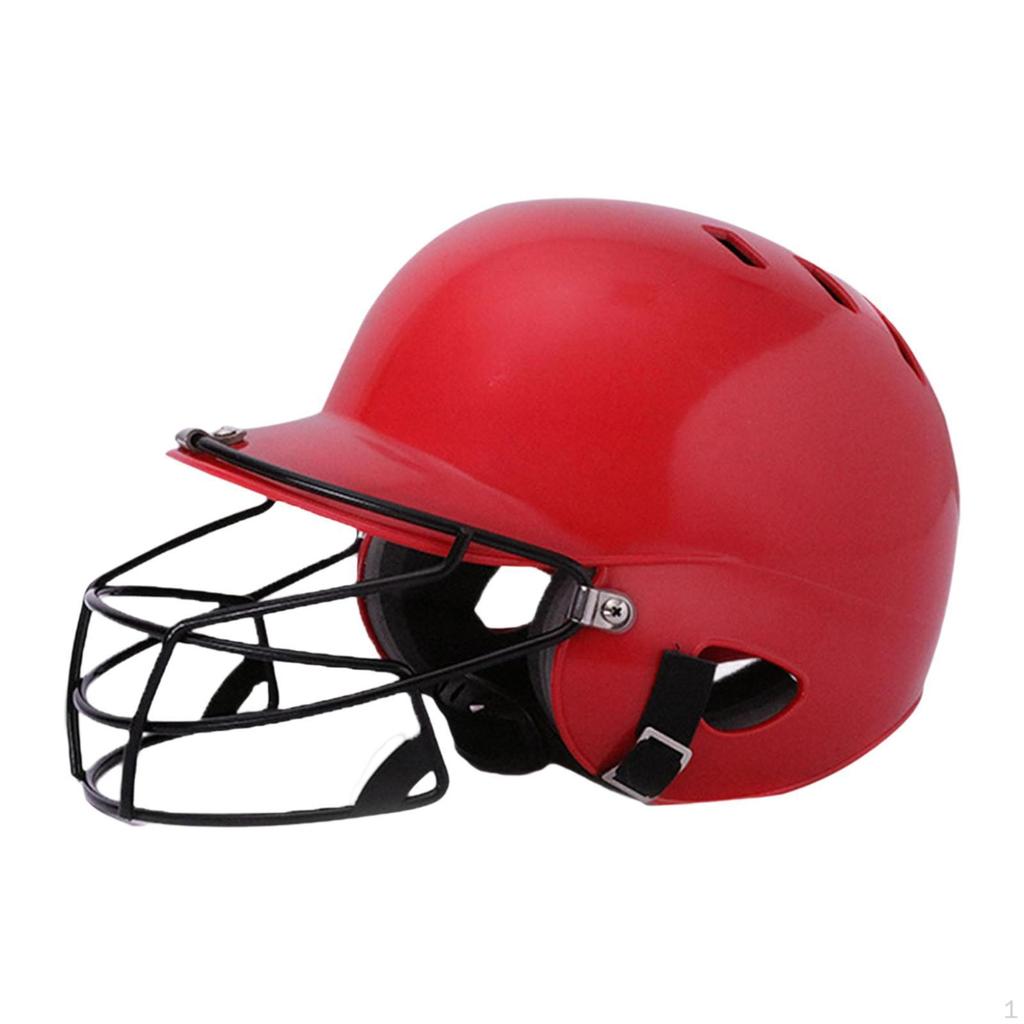 Baseball Batting Helm Softball Helmen Belüftung Absorbent Schutz mit