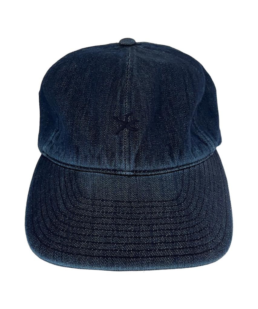 THE COLDEST MOMENT Tcm Mini Logo Denim Cap (Blue)