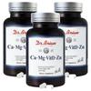 Dr. Brian Calcium Magnesium Vitamin D Zinc Supplements 90 Tablets, 3 Pcs