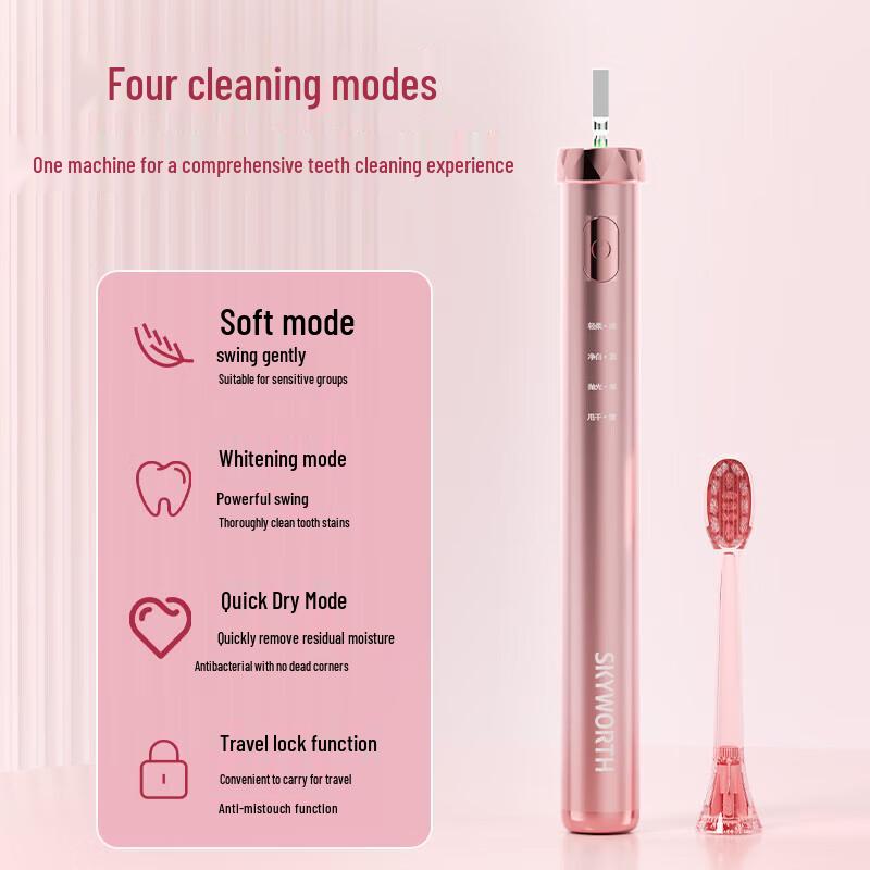 Skyworth BG31 Sonic Electric Toothbrush CN plug (adapter included)
