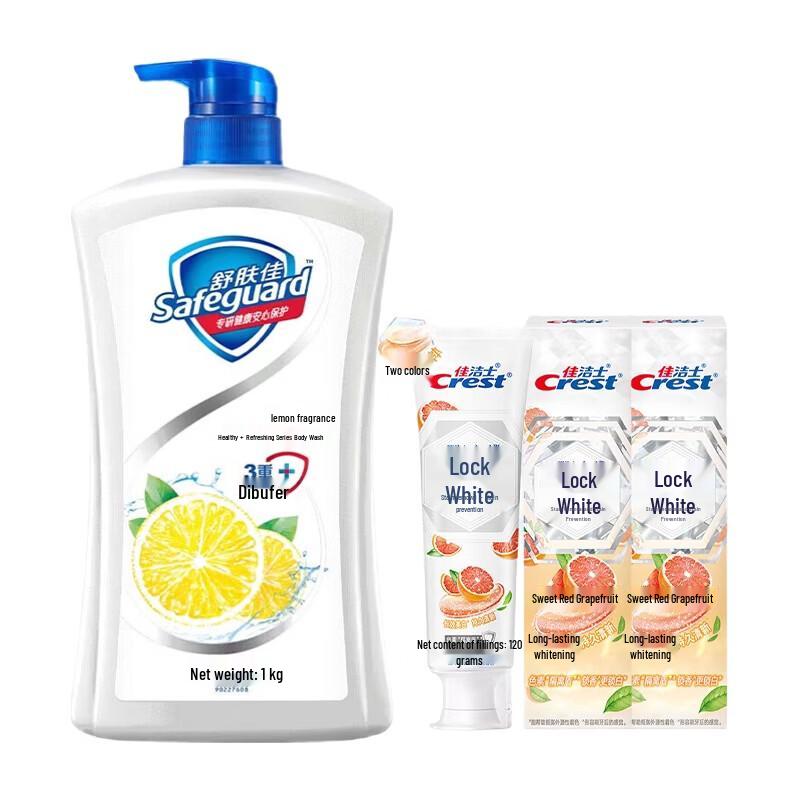 

Crest & Safeguard Oral & Body Care Bundle