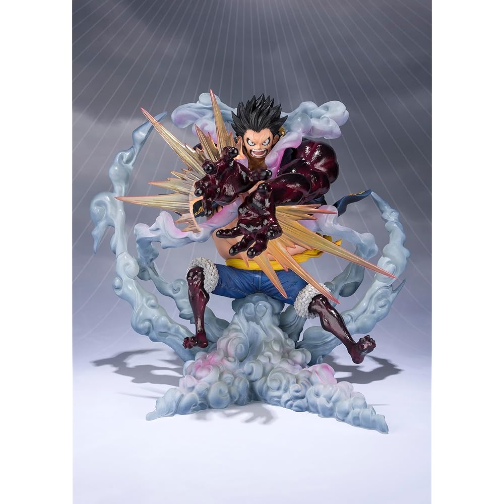 TAMASHII NATIONS Figuarts ZERO One Piece Extra Battle Monkey D. Luffy Gear 4 Lion Bazooka 180mm ABS PVC Painted Figure