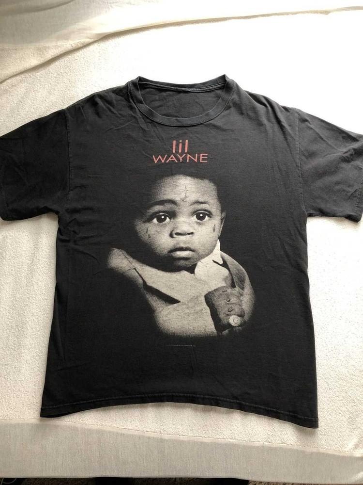 Винтажная футболка Lil Wayne Baby Rapper S-5XL SE192 Бесплатная доставка Унисекс M
