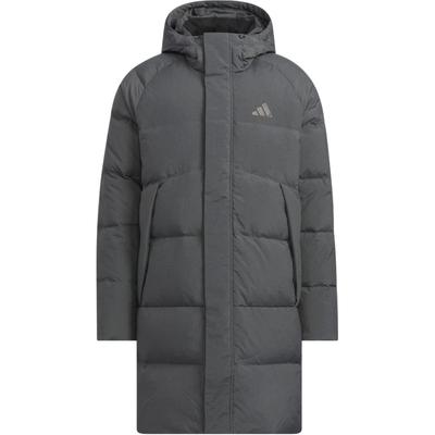 Chaqueta Casual de Largo Medio Cálida de Plumón de Pato 600 Fill con Capucha para Hombre KQ5516