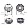 Automotive Accessories for 307 308 308CC 308SW 407 Engine Camshafts Gears Replacement Camshaft Gears 0805H8 9819033680
