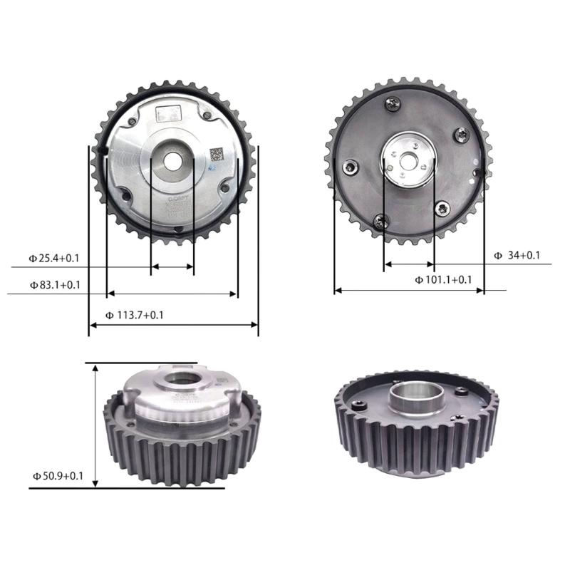 Automotive Accessories for 307 308 308CC 308SW 407 Engine Camshafts Gears Replacement Camshaft Gears 0805H8 9819033680