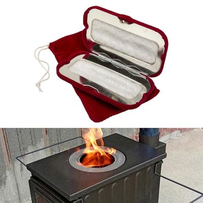 Tragbarer Taschenhandwärmer für draußen, Brennstoffstab-Handwärmer, Kohlenstab-Handwärmer-Set mit Tasche für Frauen, Männer, Geschenke