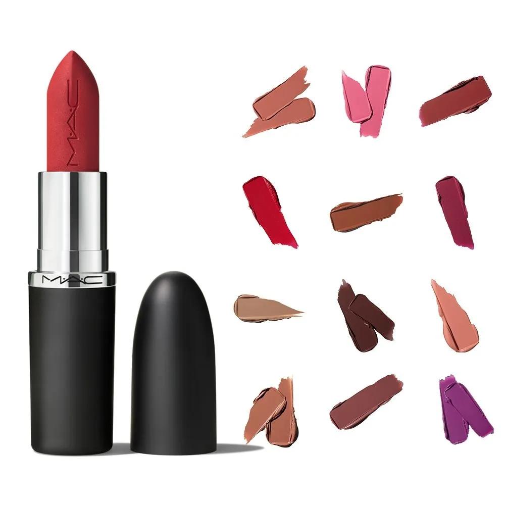 MAC Lipstick Silky Matte Maximal 48.Caviar