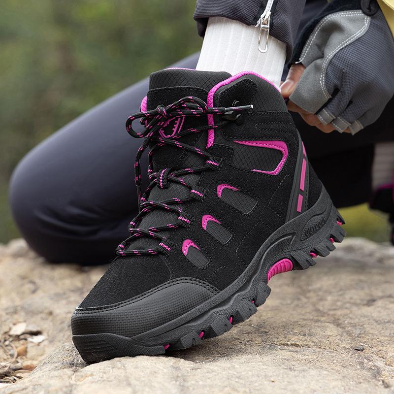 New High-top Outdoor Hiking Shoes, Four-season Casual Hiking Shoes, Sports Shoes, Climbing Shoes
